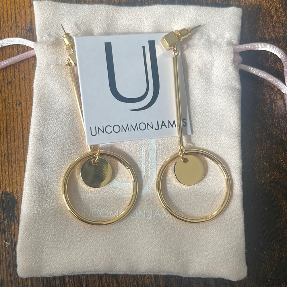 Brand new uncommon James earrings